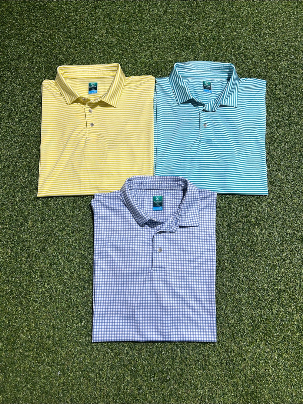 Men’s Pro Tour Golf Performance Polo Shirt Bundle